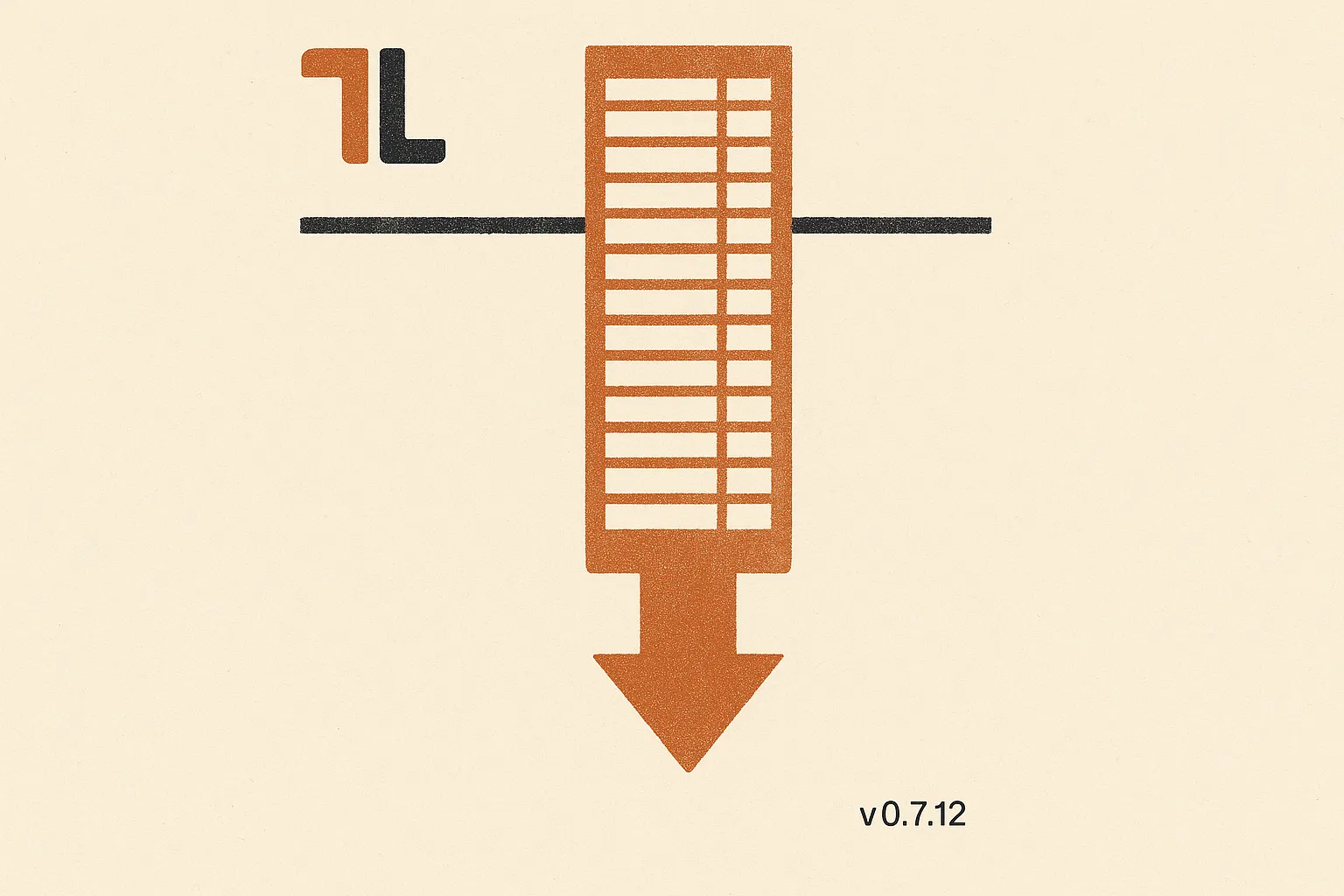 What's new in tl v0.7.12: no more ceiling on deep data sweeps